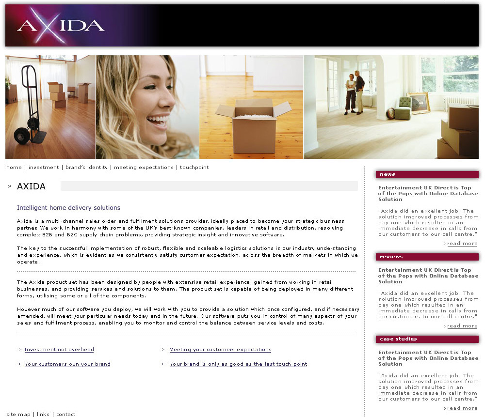 Axida Website