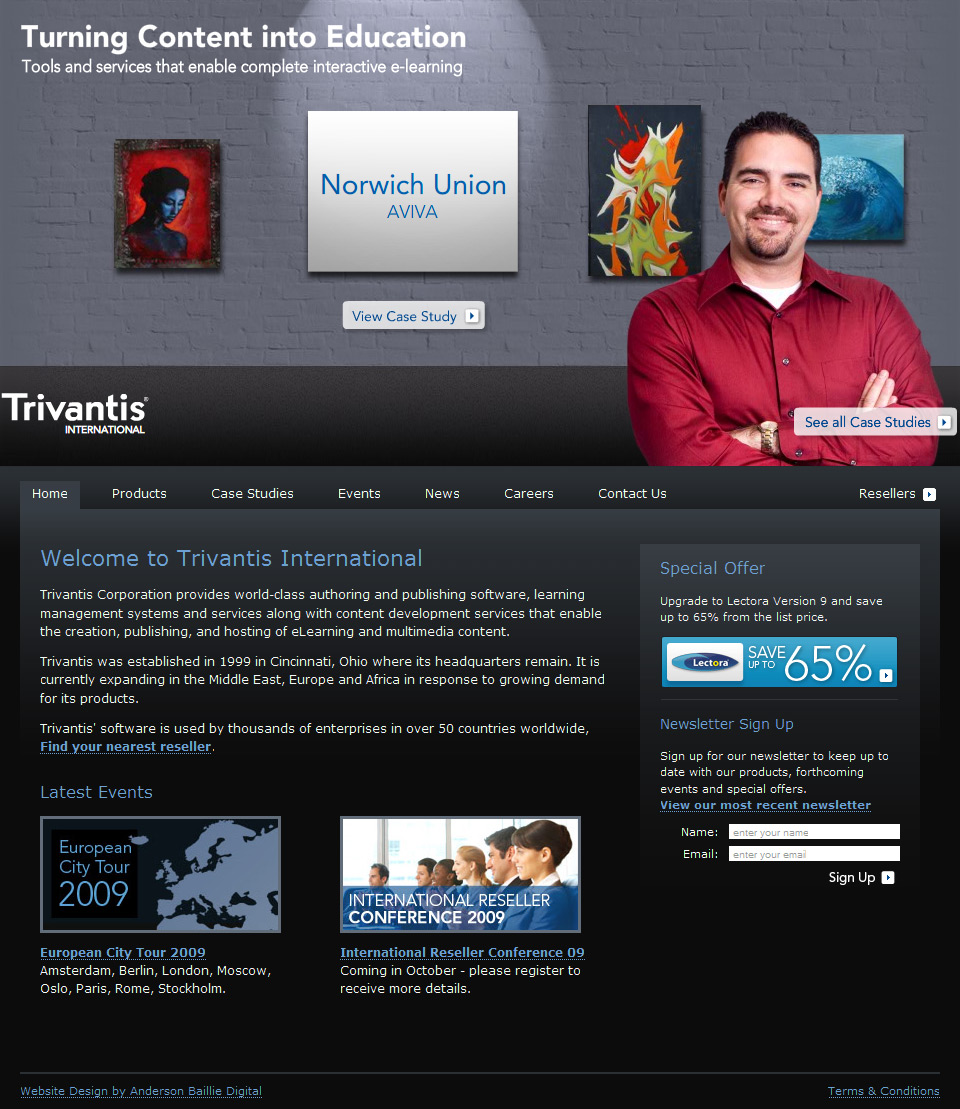 Trivantis International Website